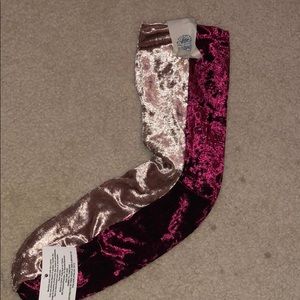 Free people velvet socks